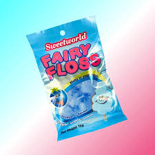 Sweet world Fairy Floss Blueberry