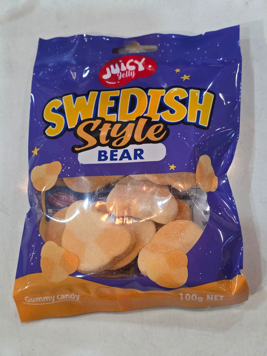 Juicy Jelly Bear Swedish Style Candy 100g (Net)