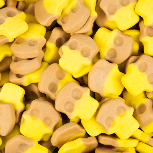 Swedish Style Banana Toffee Skull 100g