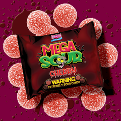 Mega Sour Cherry 104g