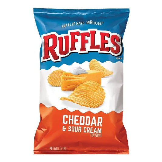 Frito Lay Ruffles Cheddar & Sour Cream 184.2g