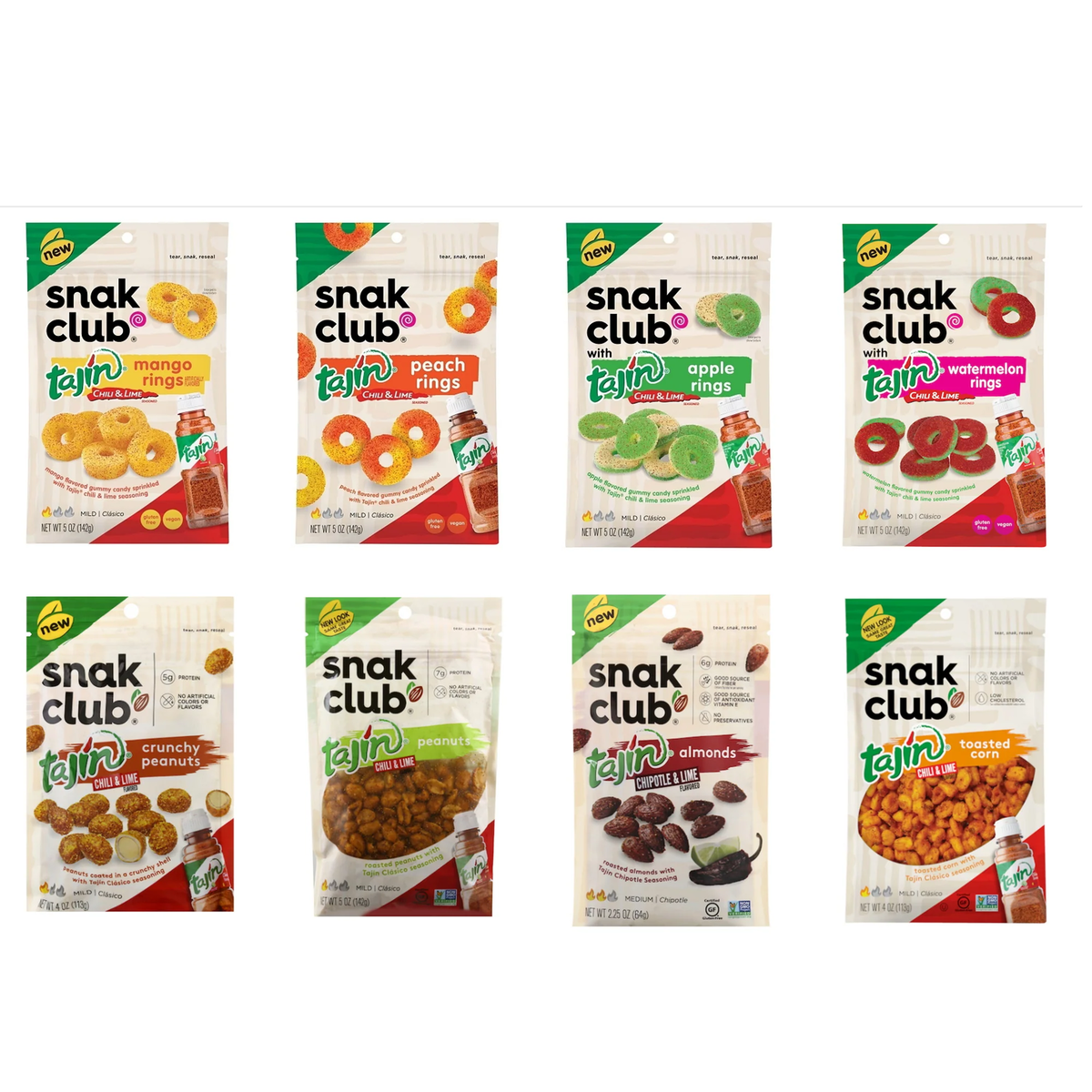 US Snak Club Tajin Candy Collection (Pick 1)