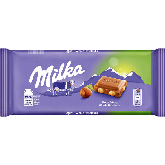 Milka Whole Hazelnut (UK)