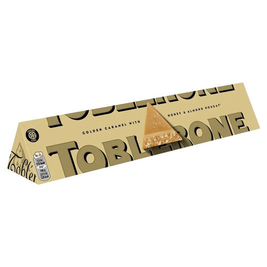 UK Toblerone Golden Bar 360g