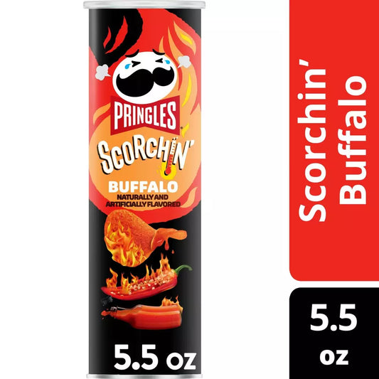 Pringles Scorching Buffalo 156g  (USA)