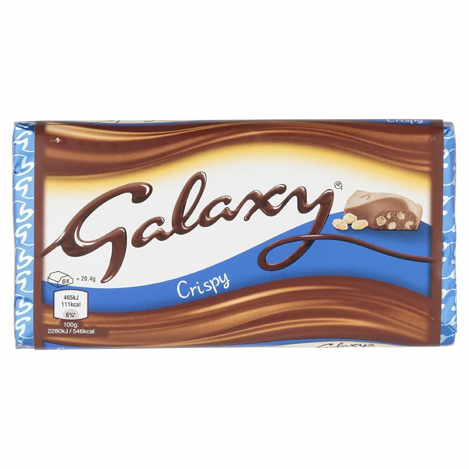 Galaxy Crispy Block 102g (UK)