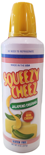 *New* Squeezy Cheese Cheddar Jalapeno