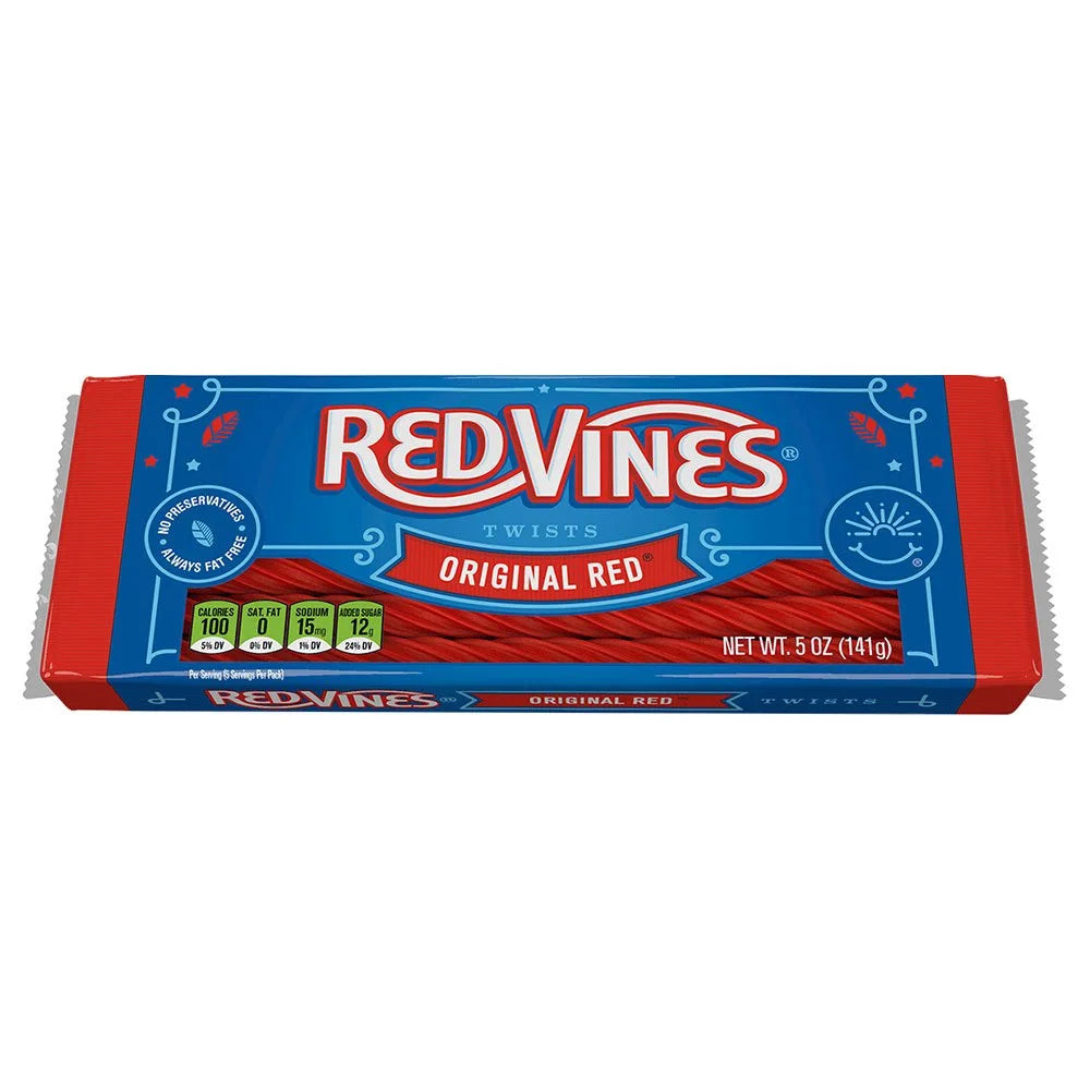 Red Vines Original Red Twist Tray 141g (USA)
