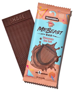 Mr Beast Chocolate Bar Sea Salt