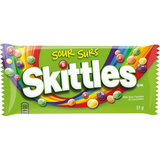 US Skittles Sour 51g