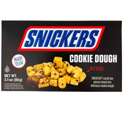 Snickers Cookie Dough Bite Sized Theatre Box 88g (USA)