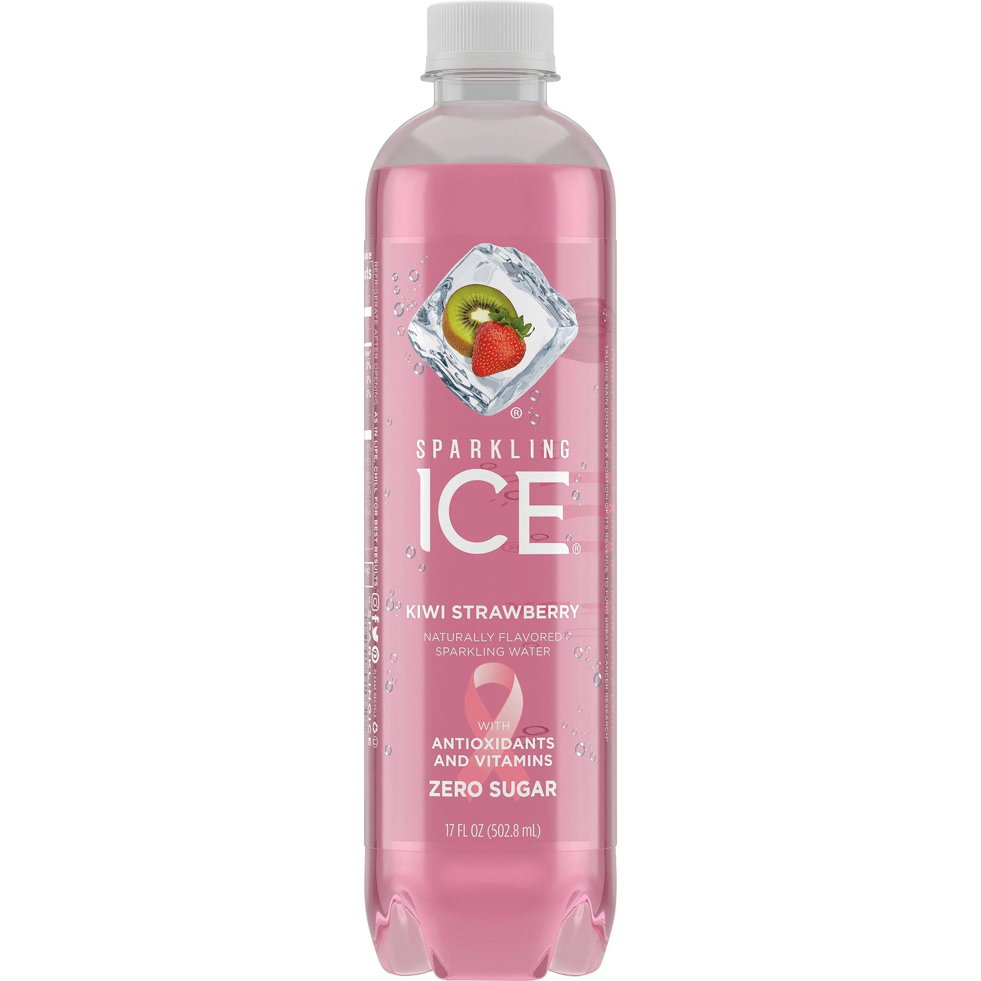 US Sparkling ICE Strawberry Kiwi 500ml BB NOV 2025