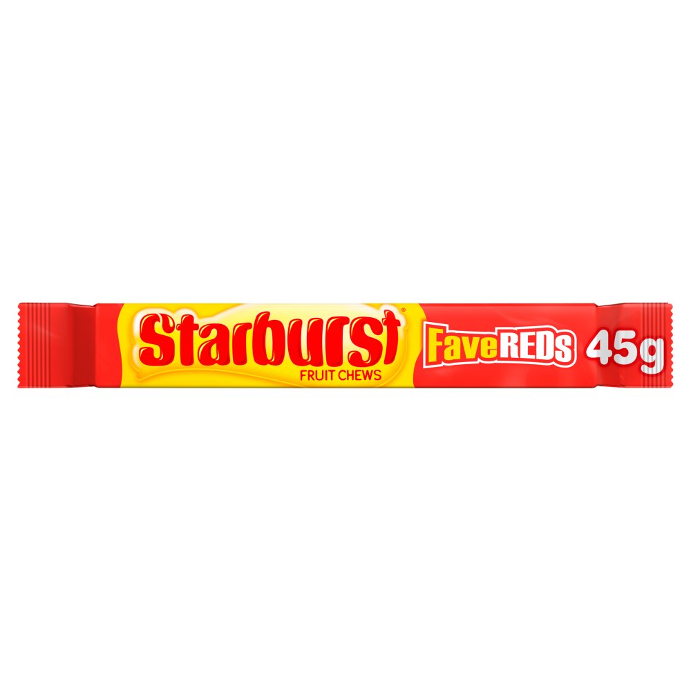 Starburst Fave Red Sticks 45g (UK)