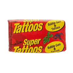 Super Tattoo Bubble Gum Pick 1 or Many