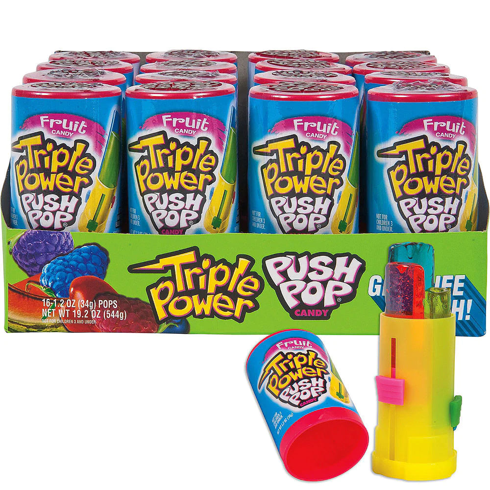 Topps Triple Push Pop